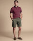 Cotton Shorts - Olive Green