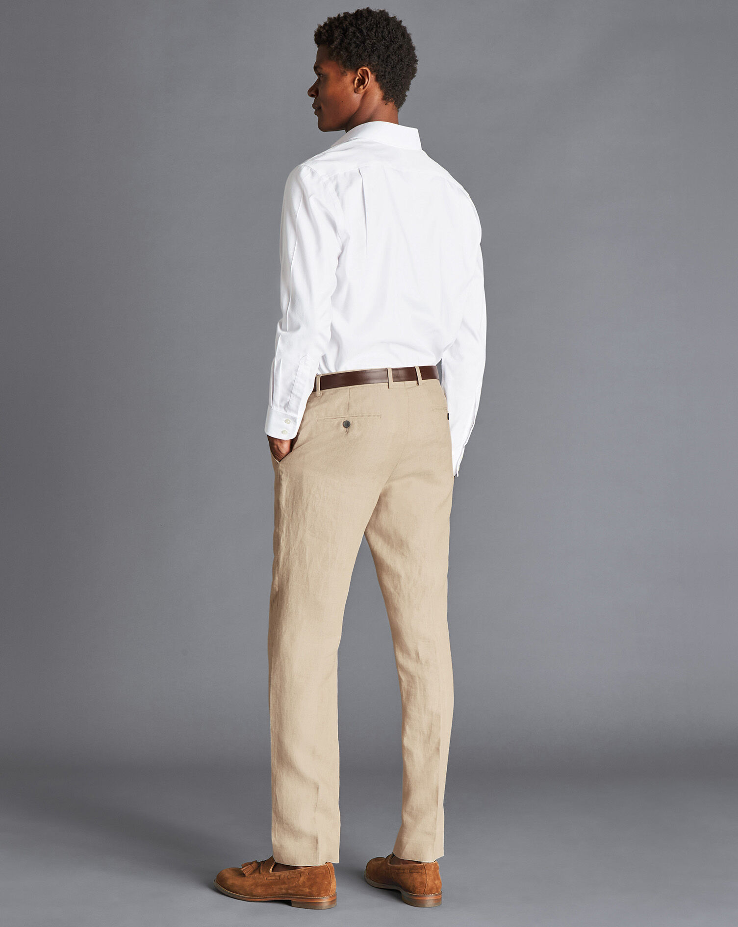 Made in Italy linen trousers  Lily May Clothing