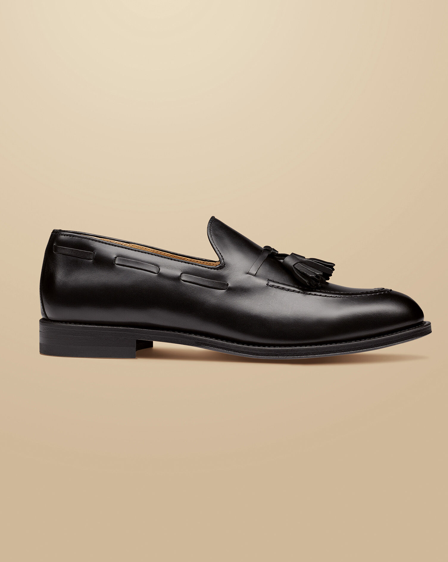 Mens black dress clearance shoes with tassels