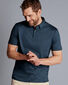 Smart Jersey Polo - Petrol Blue