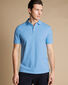 Tyrwhitt Pique Polo - Light Blue