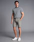 Cotton Linen Shorts - Light Grey