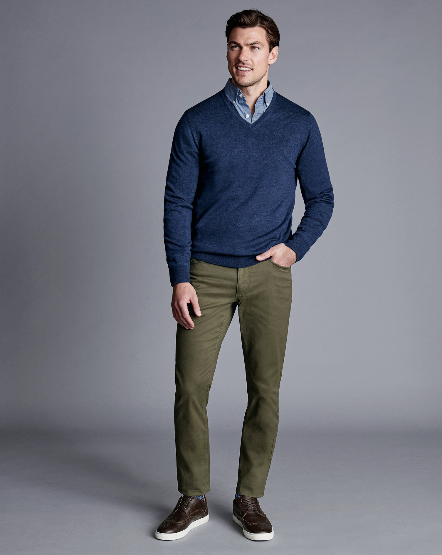 How to Style Navy Blue Dress Pants