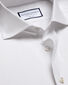 Cutaway Collar Non-Iron Herringbone Shirt - White