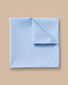 Cotton Pocket Square - Sky Blue