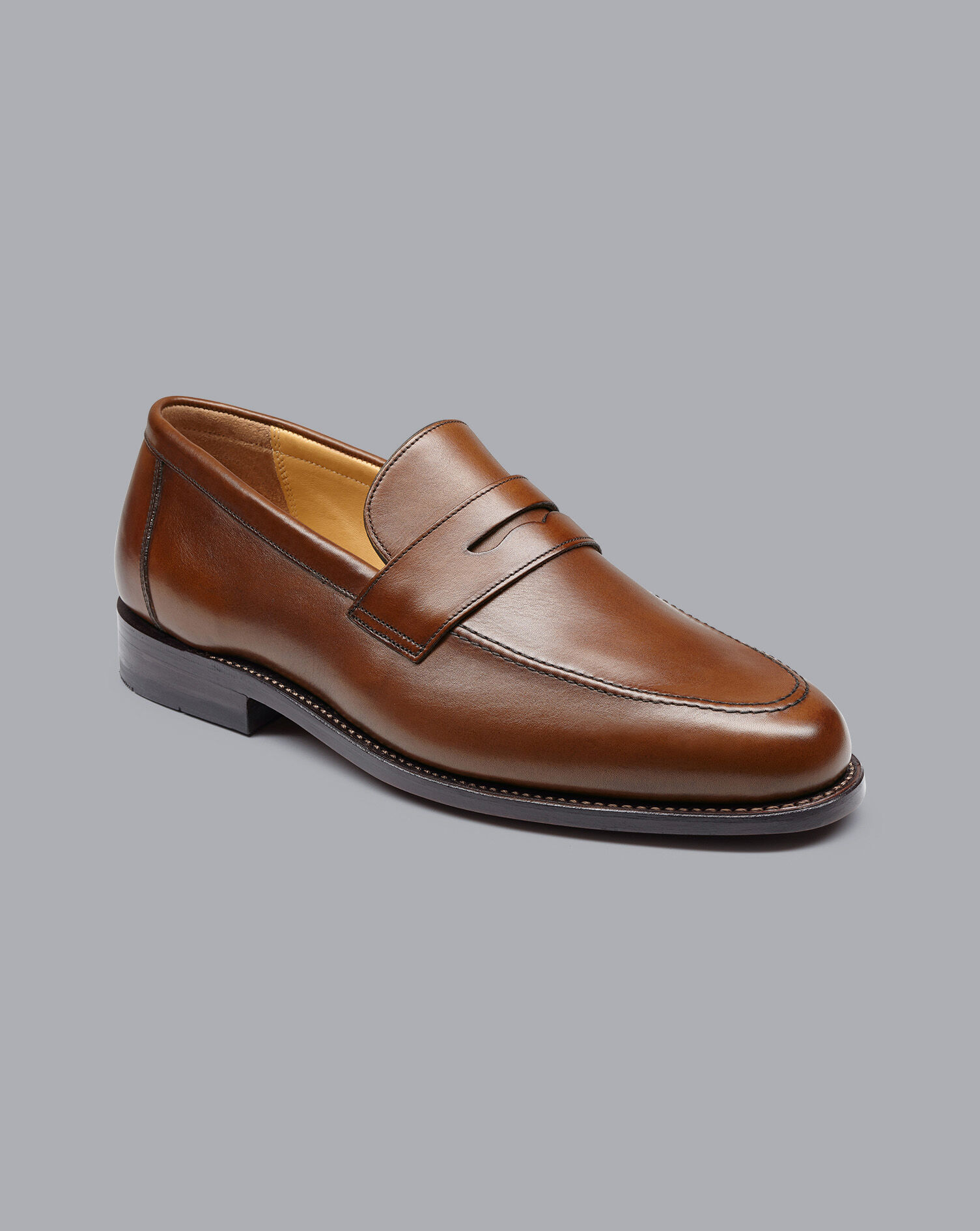 Saddle Loafers - Dark Tan