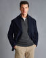 Wool Peacoat - Navy