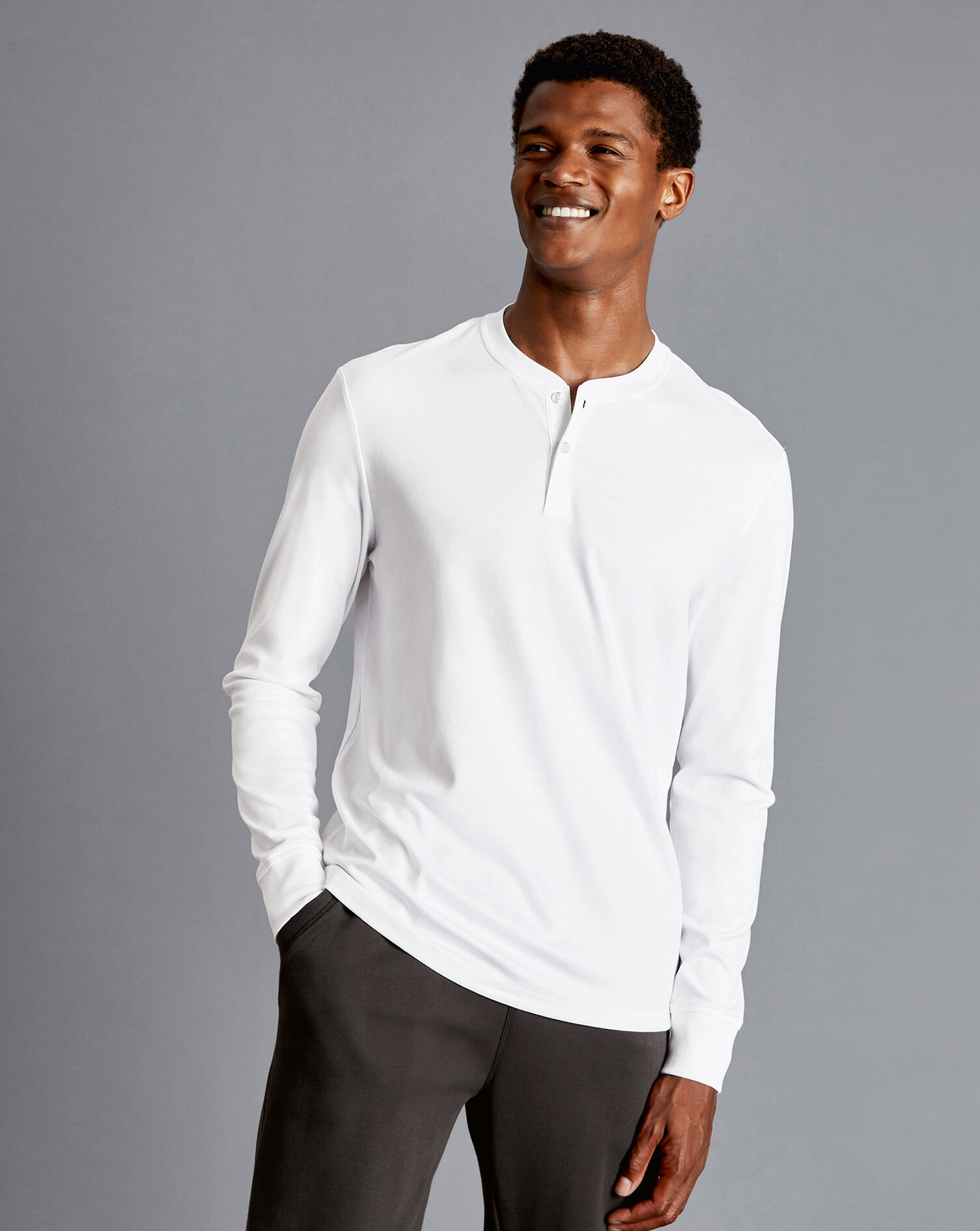 elongated henley