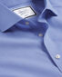 Cutaway Collar Non-Iron Poplin Shirt - Ocean Blue