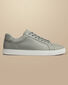 Leather Trainers - Light Grey