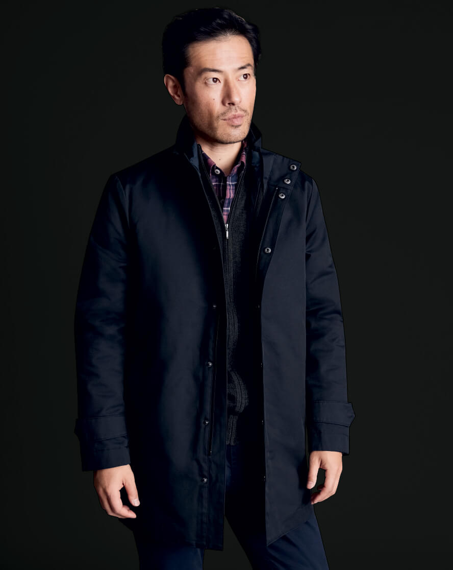 3-In-1 Rain Mac - Navy