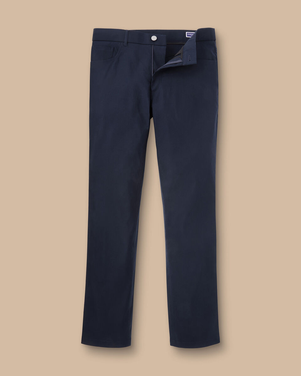 Performance 5 Pocket Trousers - Navy