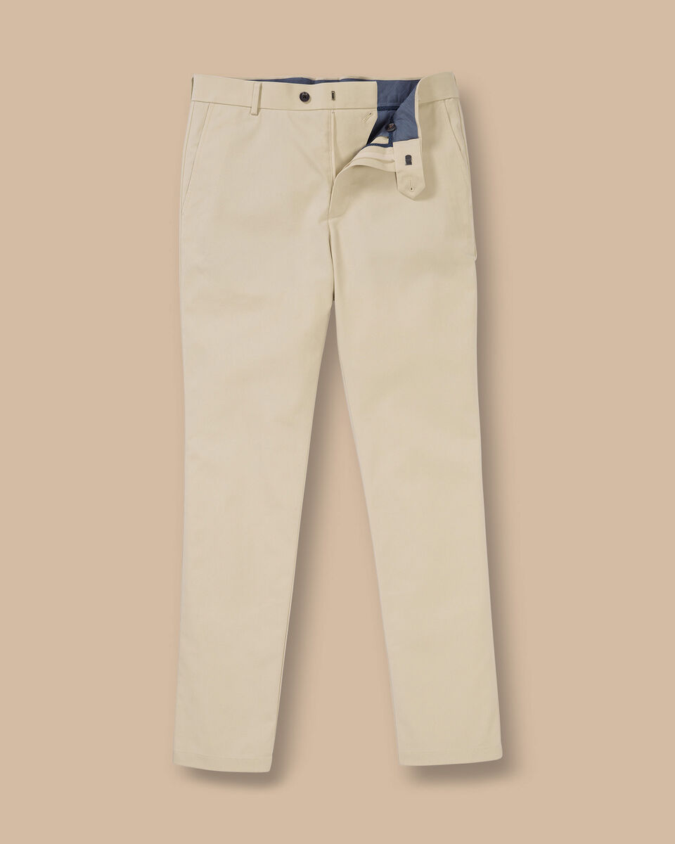 Ultimate Non-Iron Chinos - Stone