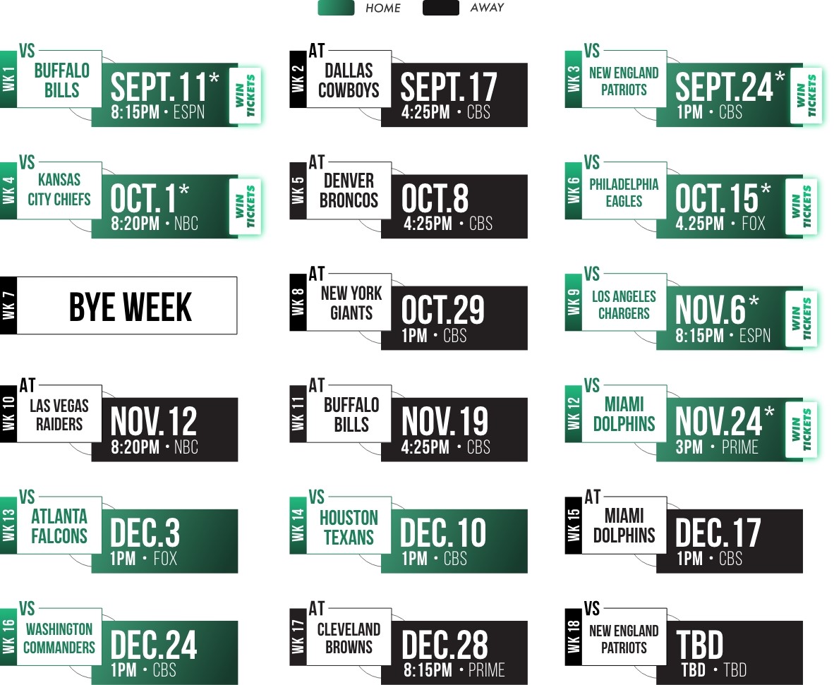 New York Jets on X: 2022 schedule 