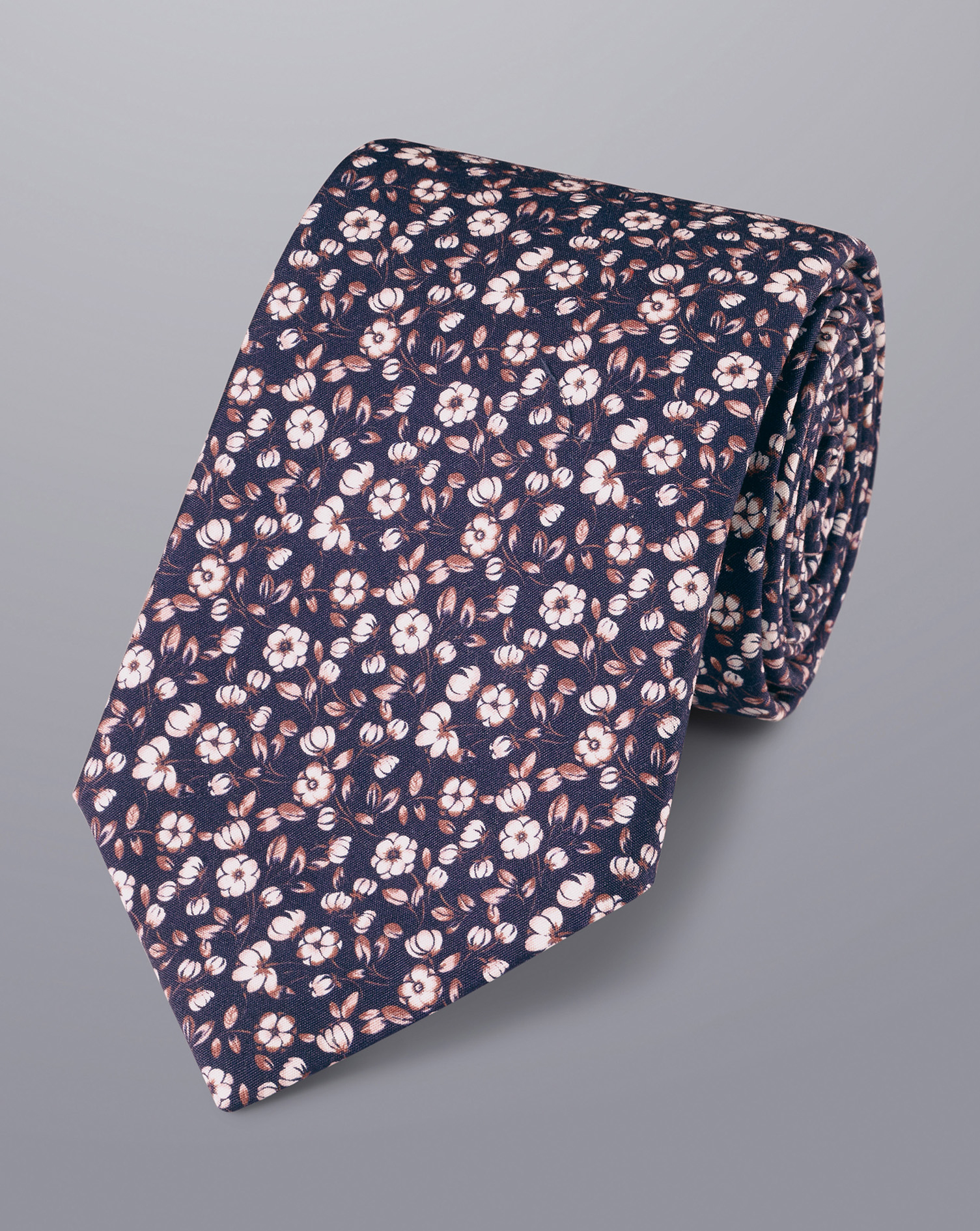 Thomas Pink Ellesmere Flower Woven Tie