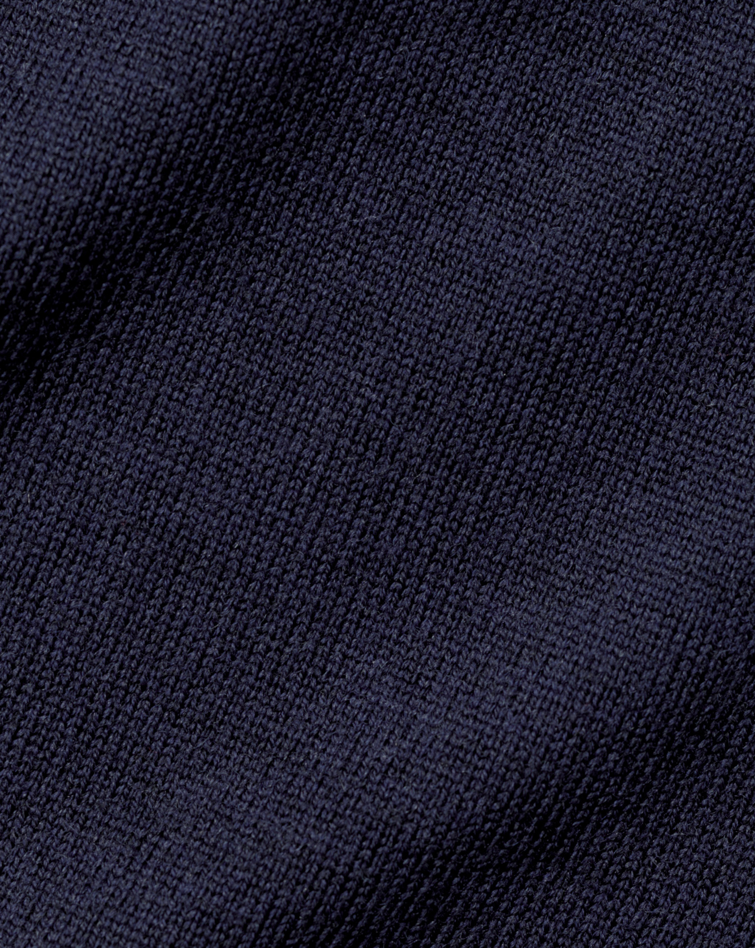 Merino V-Neck Jumper - Navy