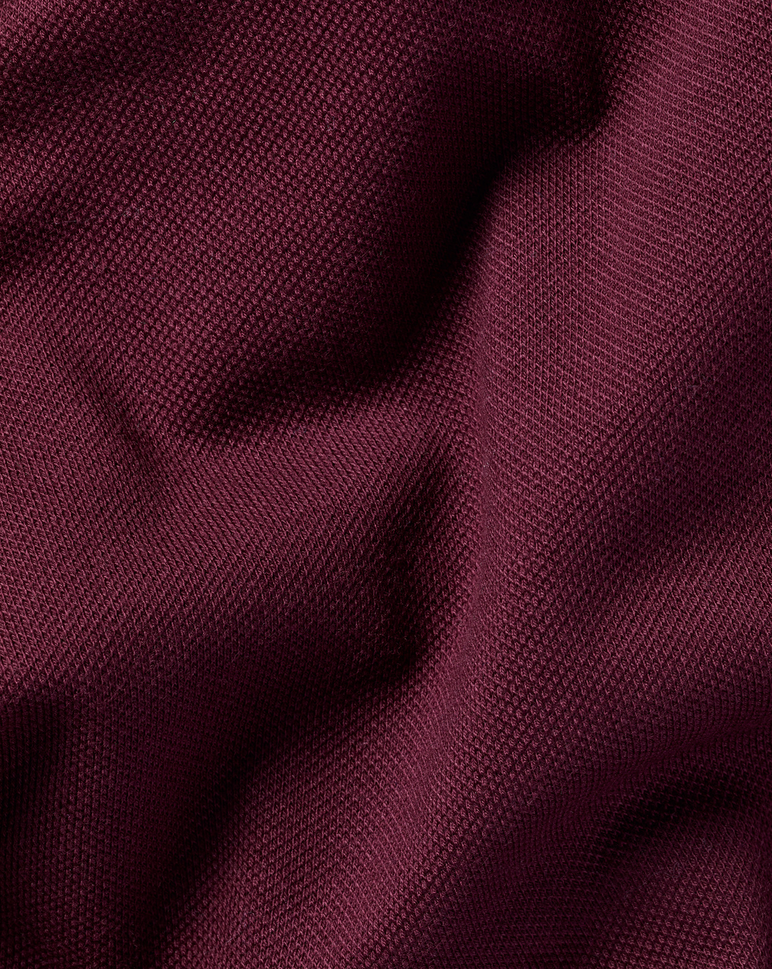 Tyrwhitt Pique Polo - Wine Red