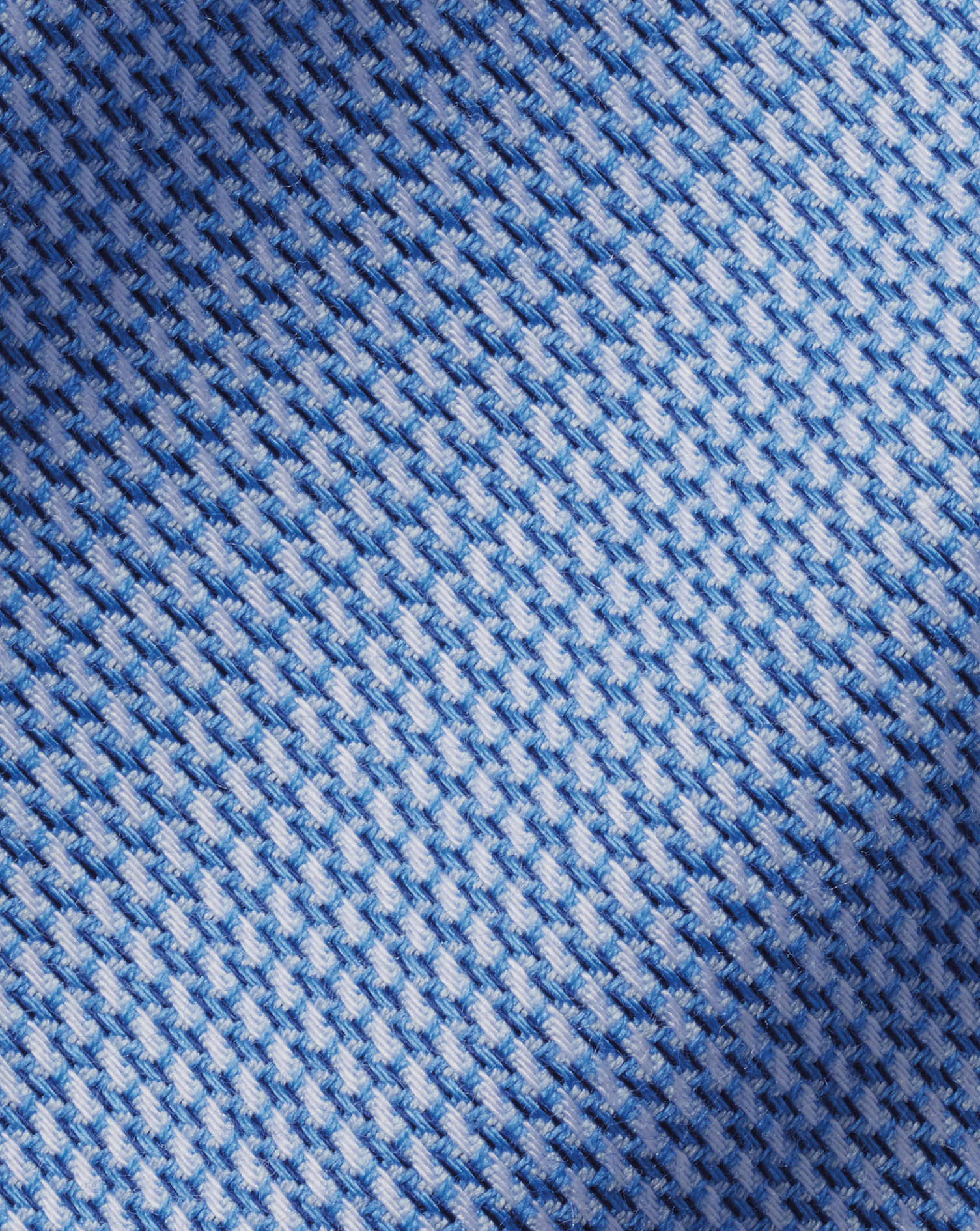 Cutaway Collar Non-Iron Mayfair Weave Shirt - Cobalt Blue