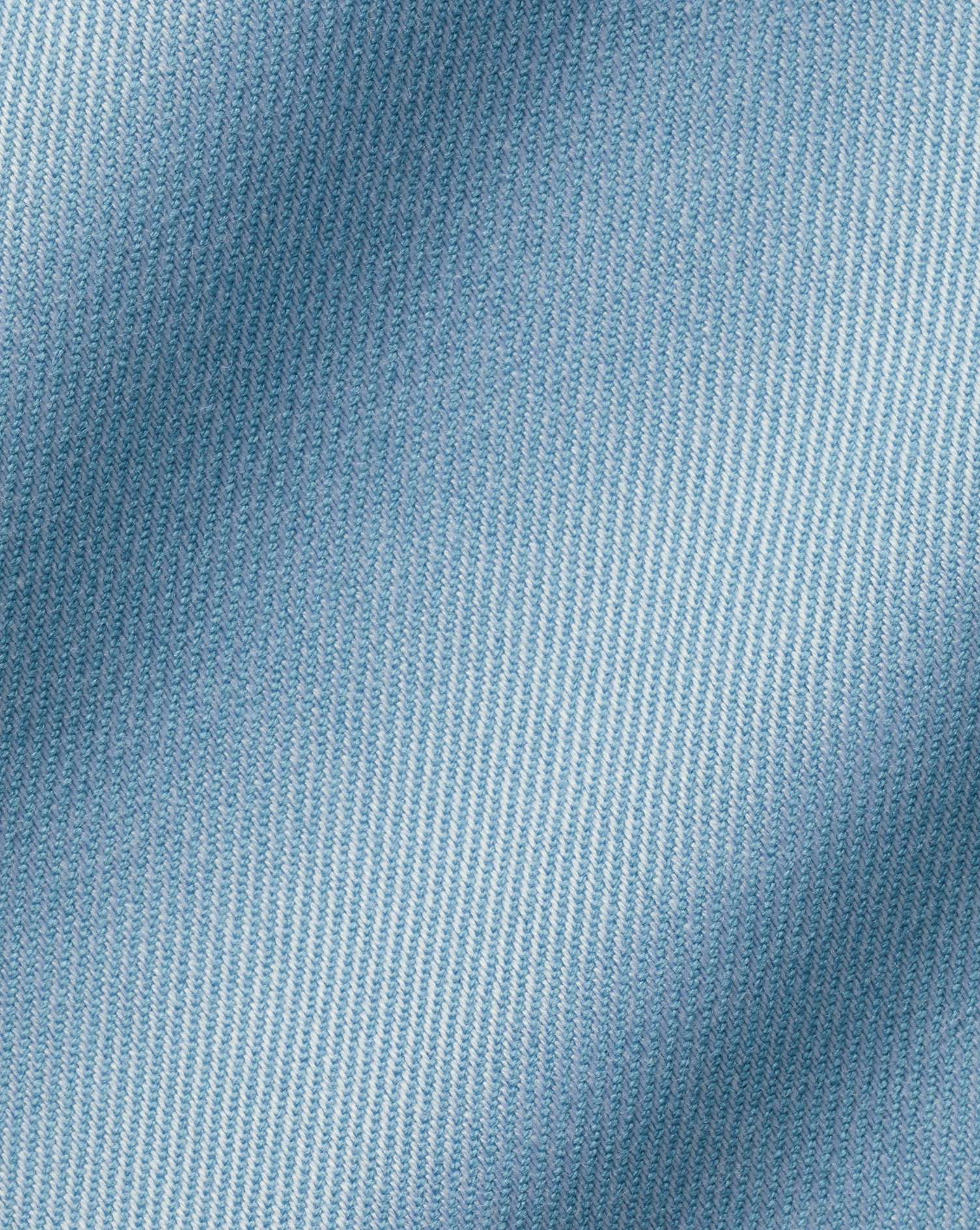 Cutaway Collar Non-Iron Twill Shirt  - Mid Blue