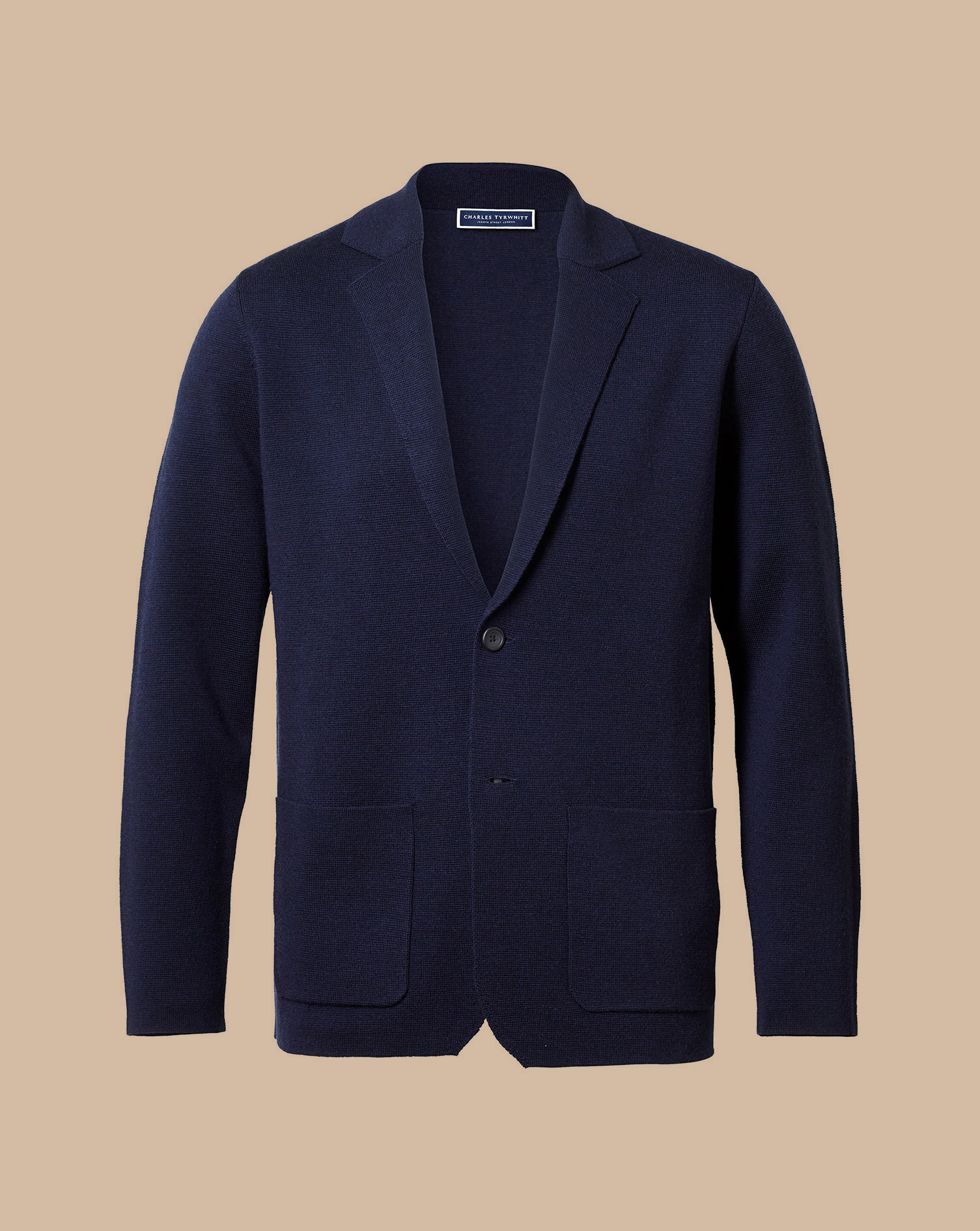 Merino Blazer - Navy