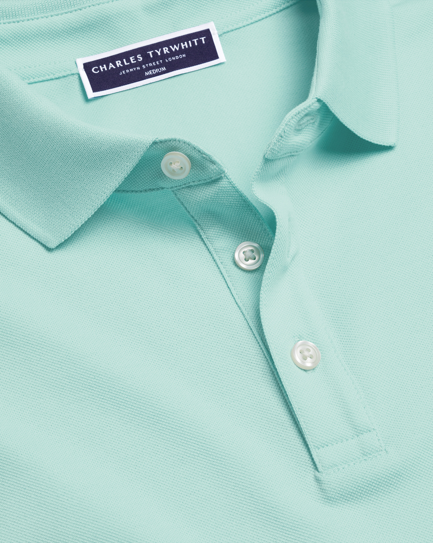 Tyrwhitt Pique Polo - Spearmint