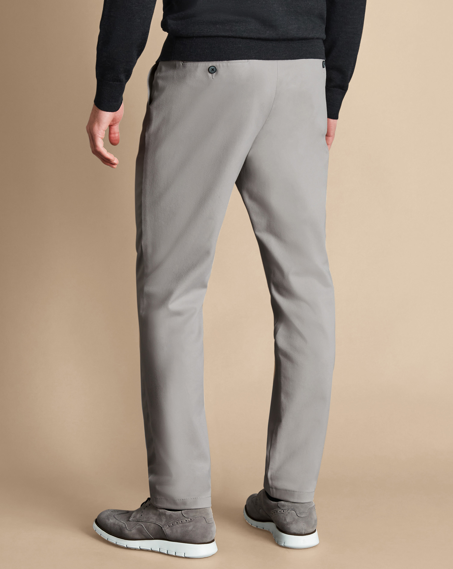 Ultimate Non-Iron Chinos - Light Grey