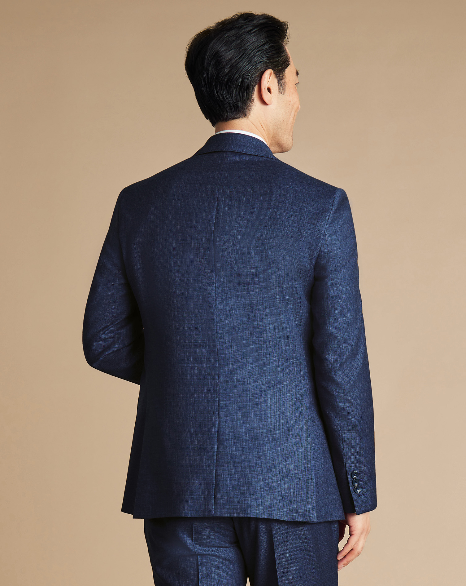 Italian Luxury Suit Jacket  - Indigo Blue