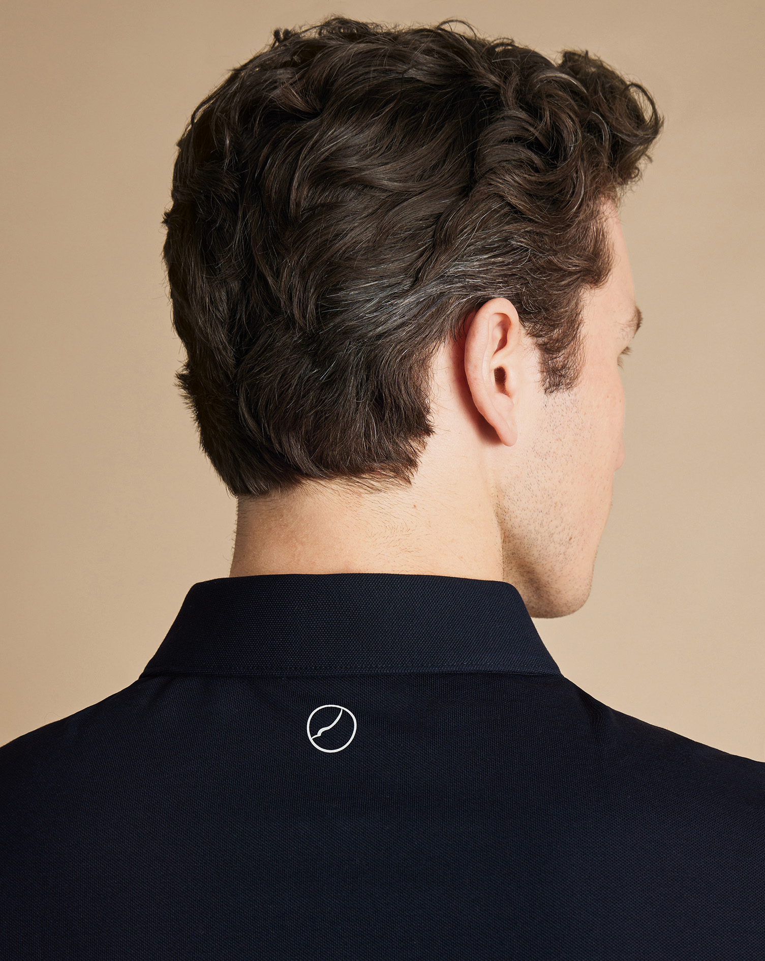 Performance Zip Neck Polo - French Navy