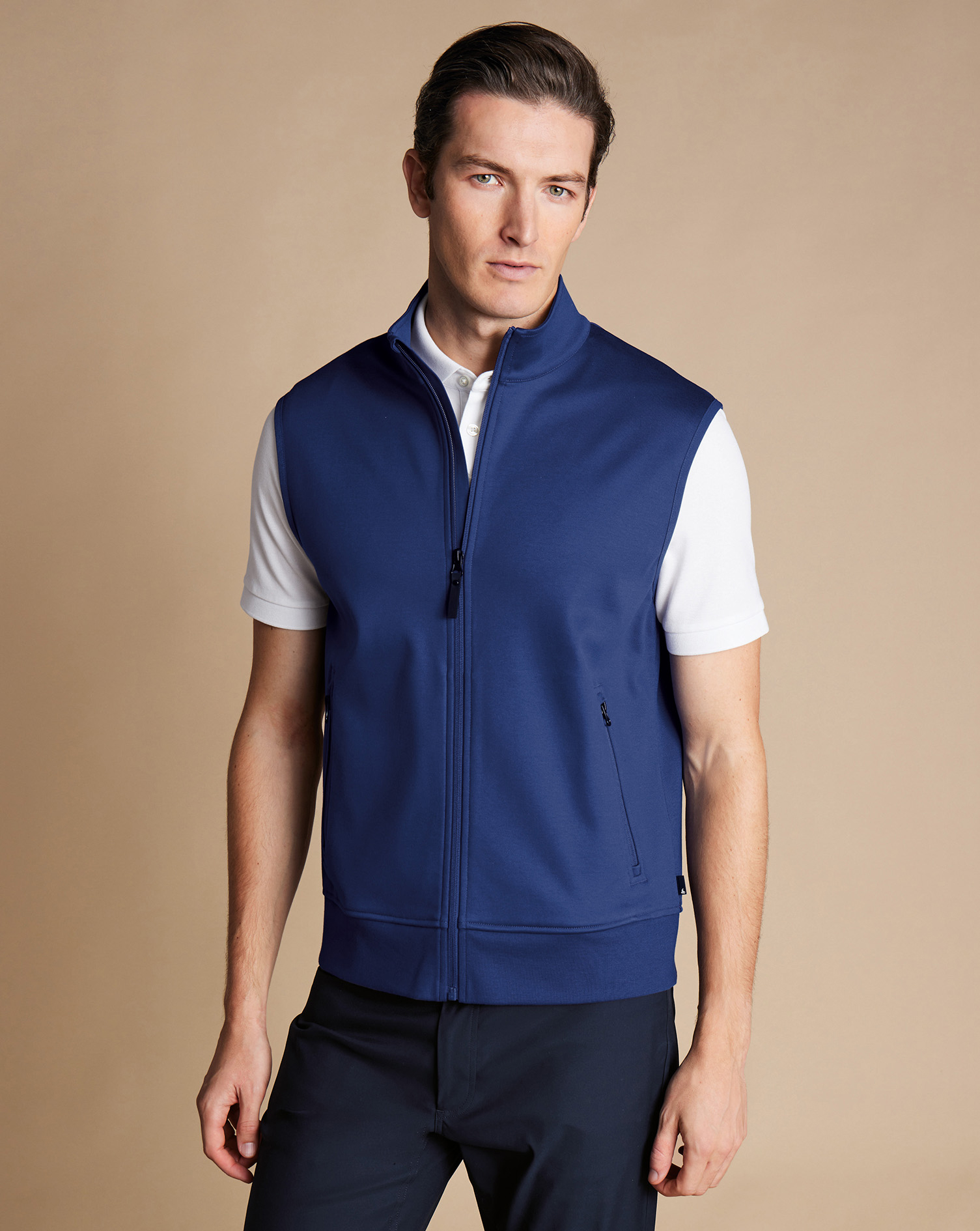 Performance Funnel Neck Gilet - Royal Blue