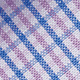 Button-Down Collar Non-Iron Oxford Gingham Check Shirt - Violet Purple