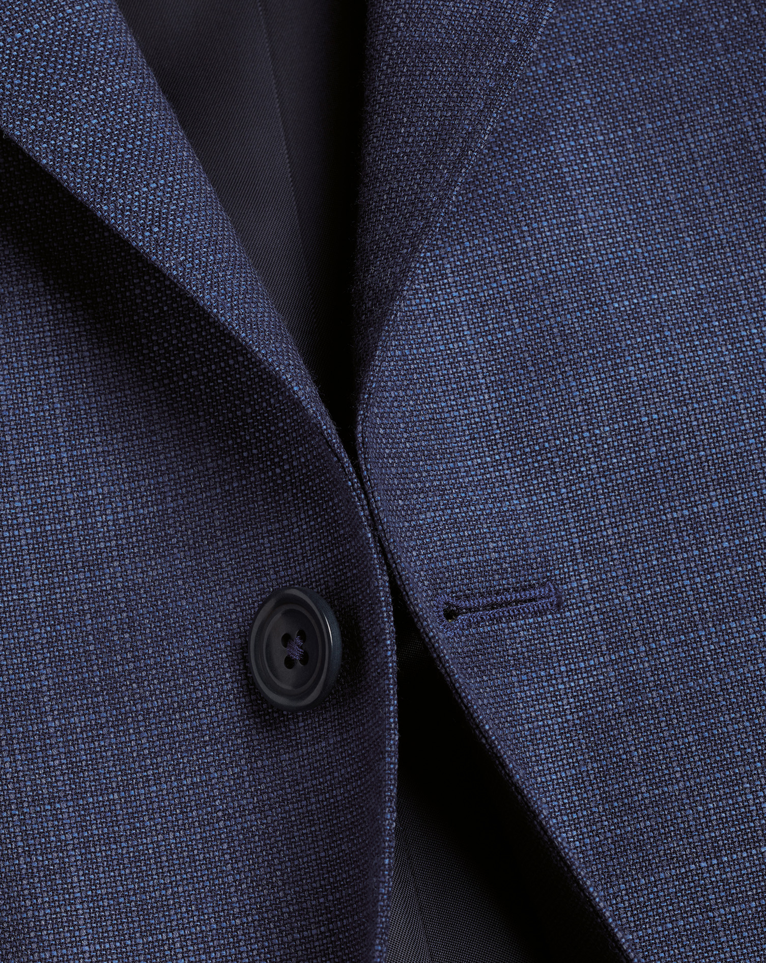 Italian Luxury Suit Jacket  - Indigo Blue