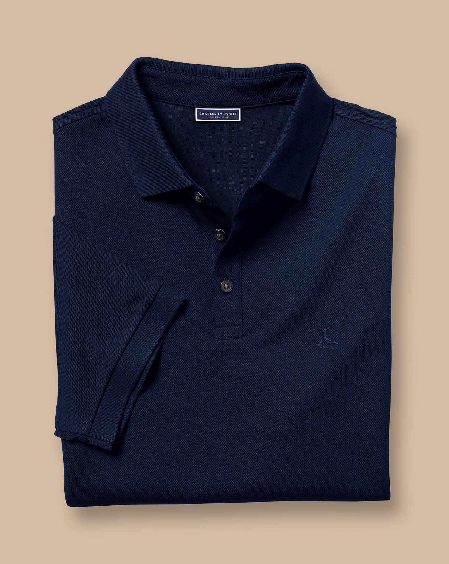 Tyrwhitt Pique Polo - Navy