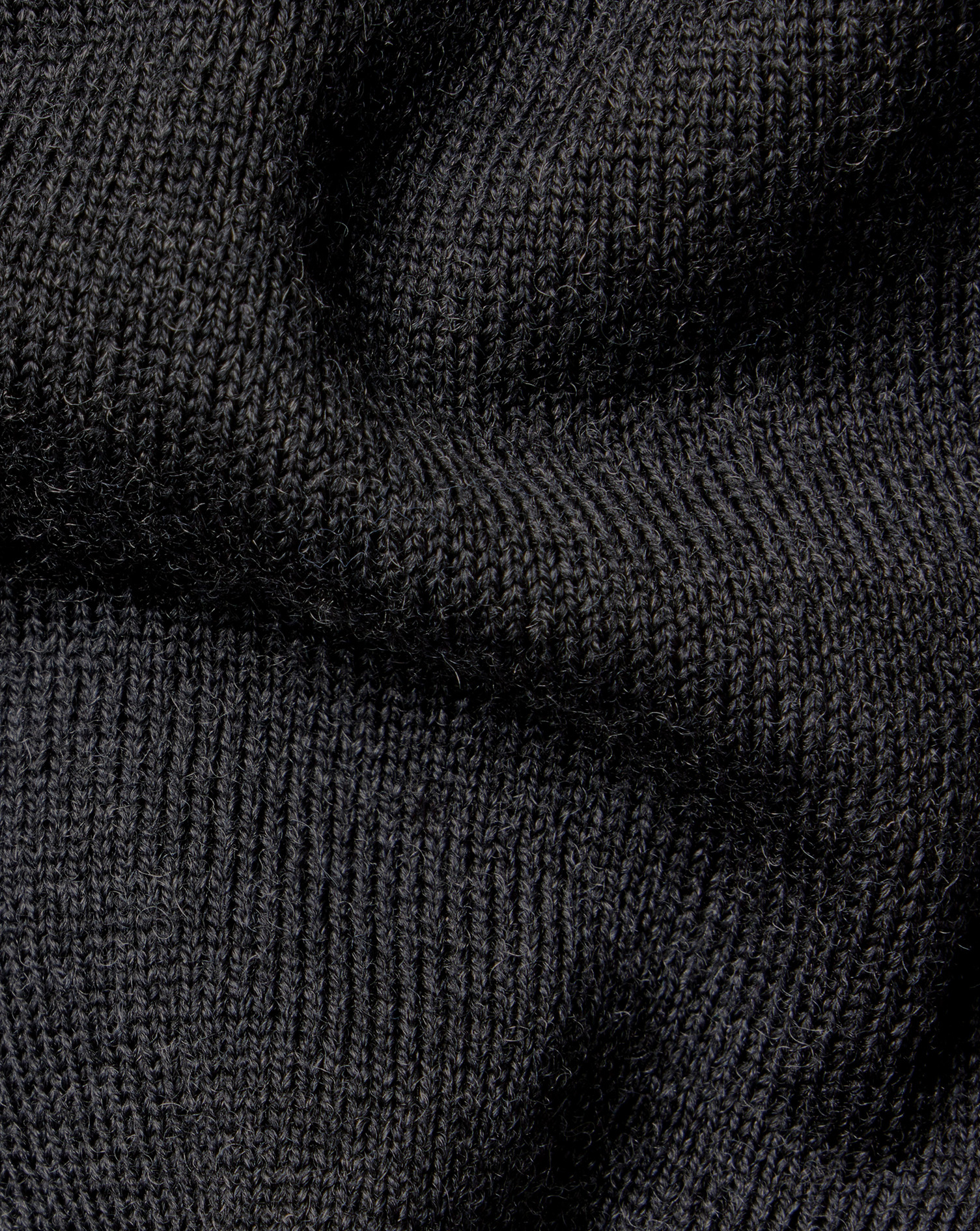 Merino Crew Neck Jumper - Charcoal Grey