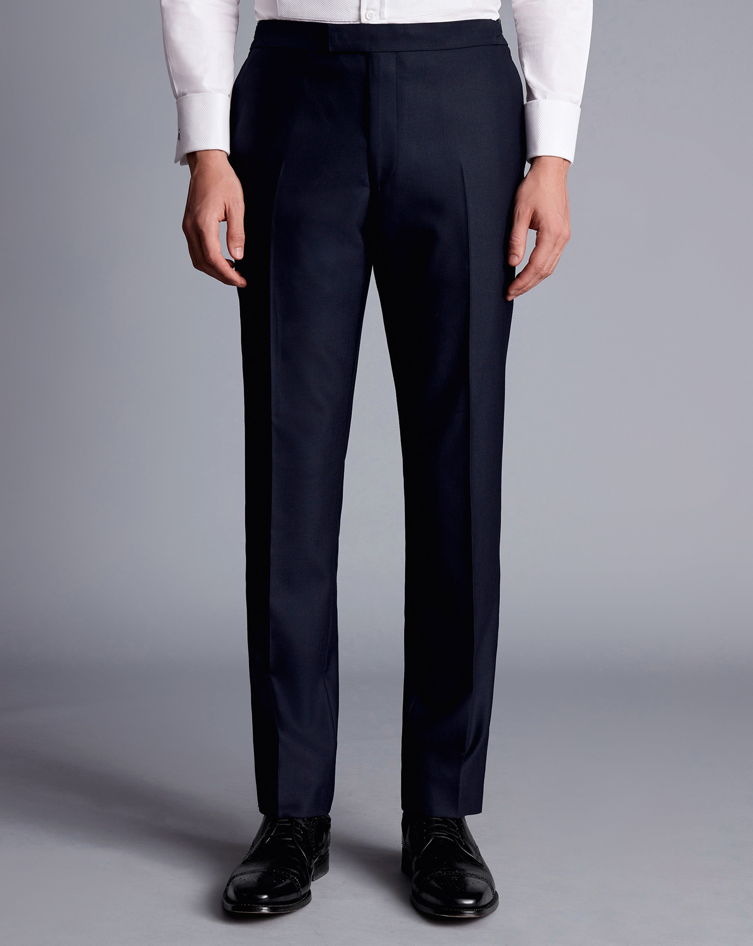 Shop Charles Tyrwhitt Men's  Dinner Suit Trousers In Navy