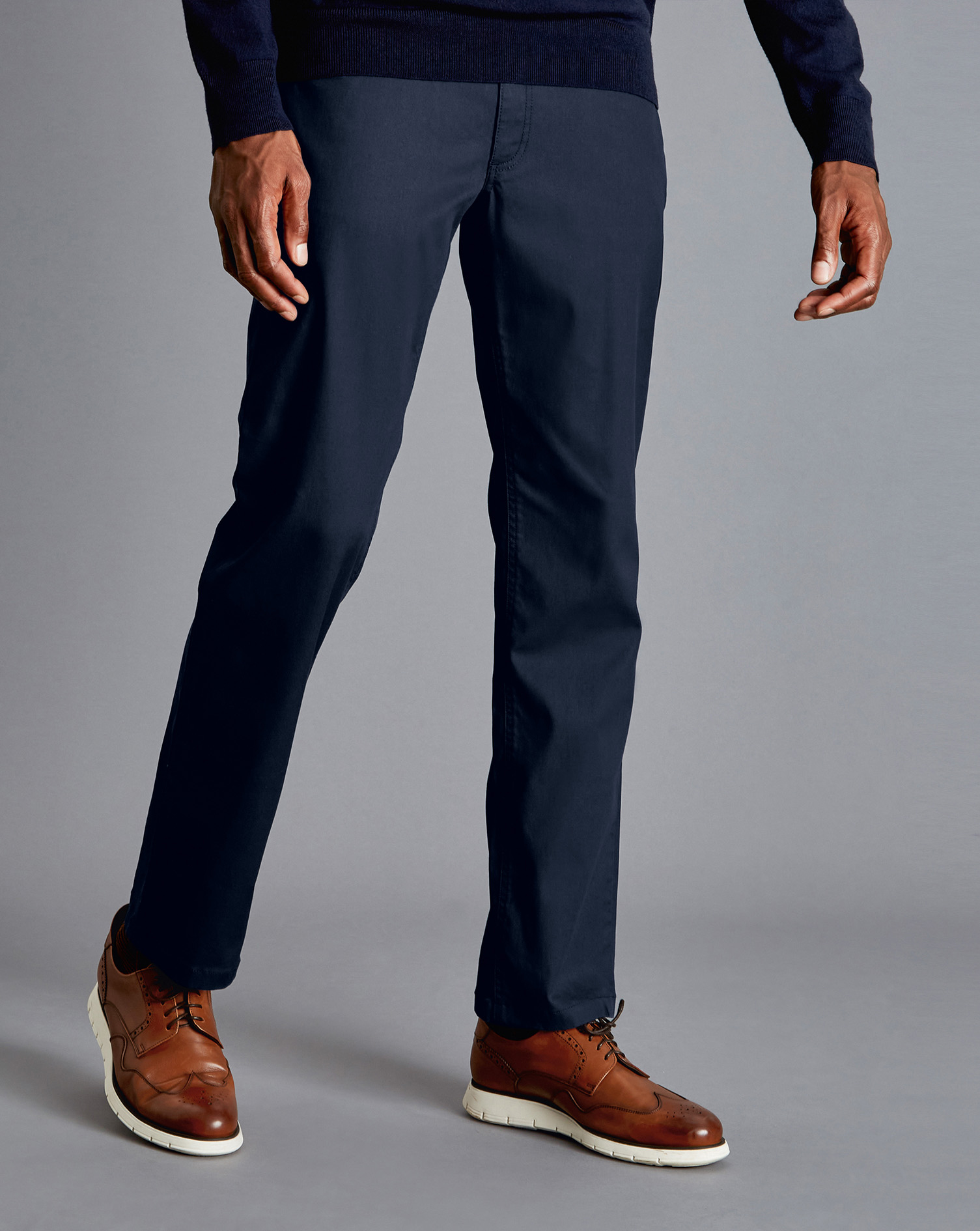 Buy Hackett London Navy Corduroy 5 Pockets Pants Online - 634892 | The  Collective