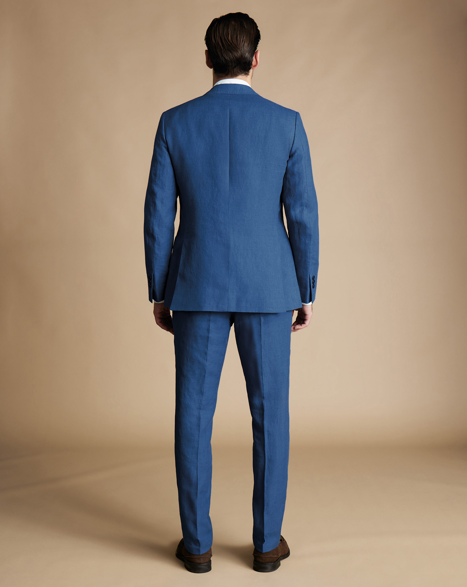 Linen Jacket - Royal Blue