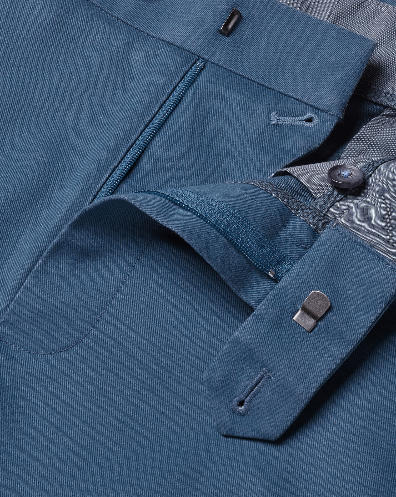 Ultimate Non-Iron Chinos - Indigo Blue