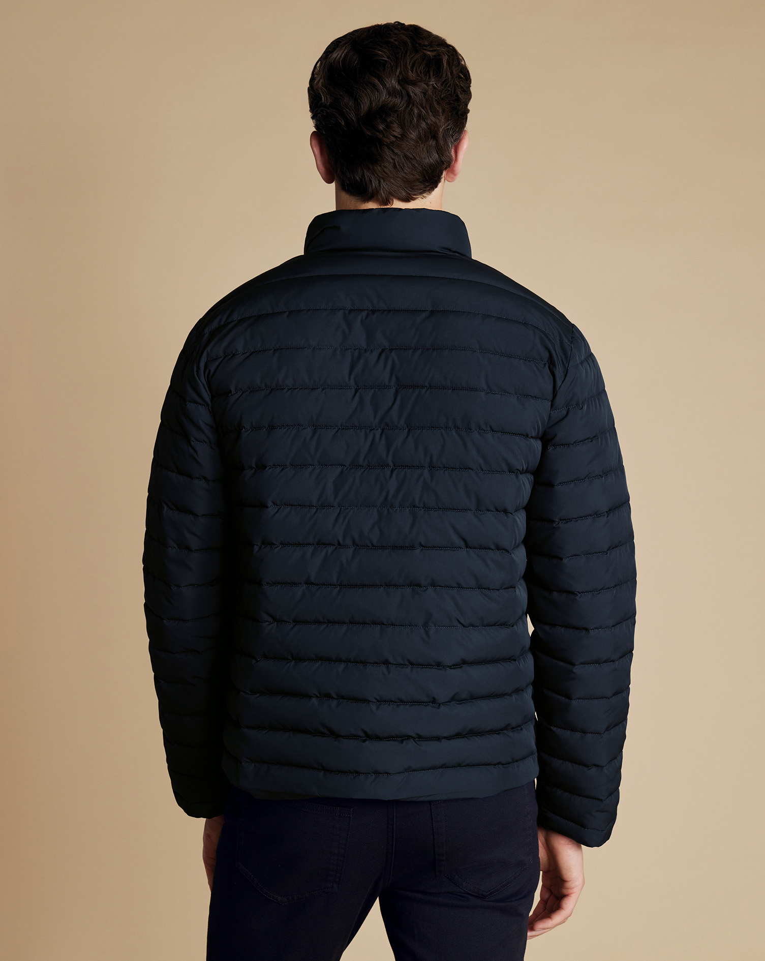 Lightweight Quilted Jacket - Navy