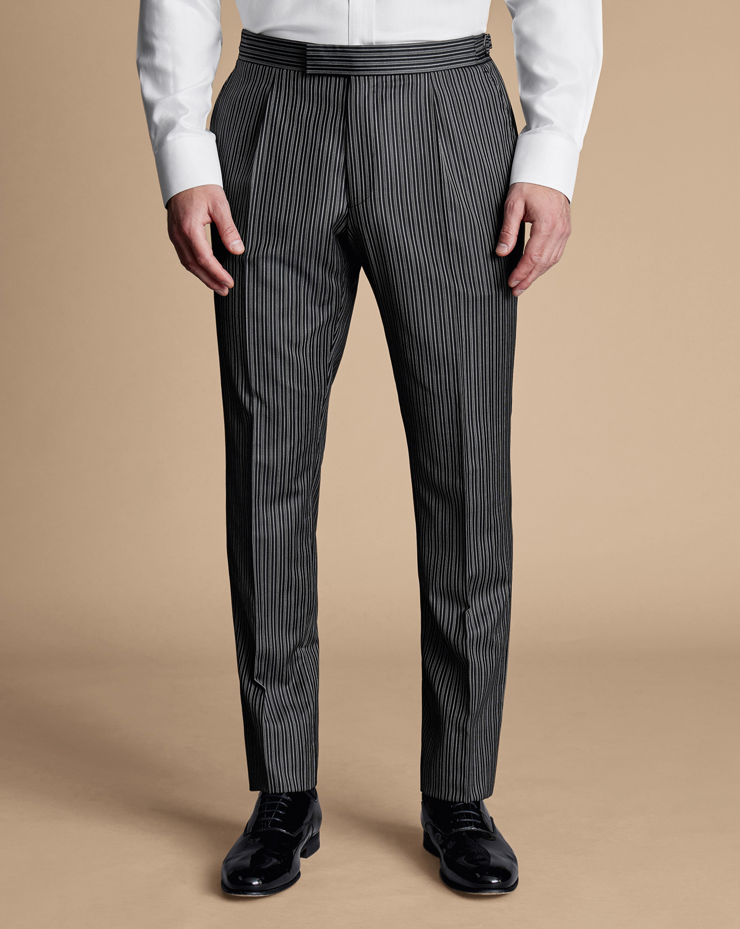 Morning Suit – Black Stripe Trouser