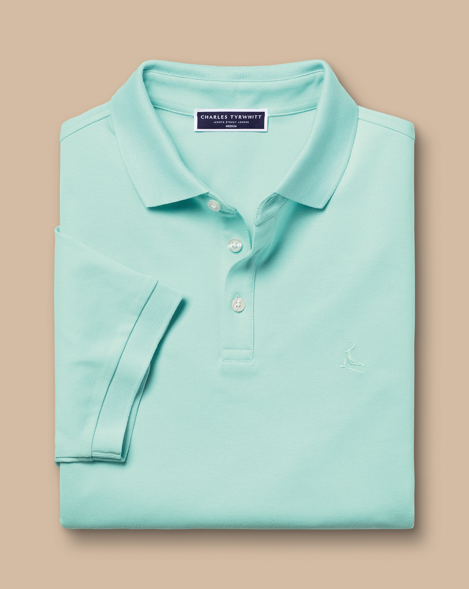 Tyrwhitt Pique Polo - Spearmint