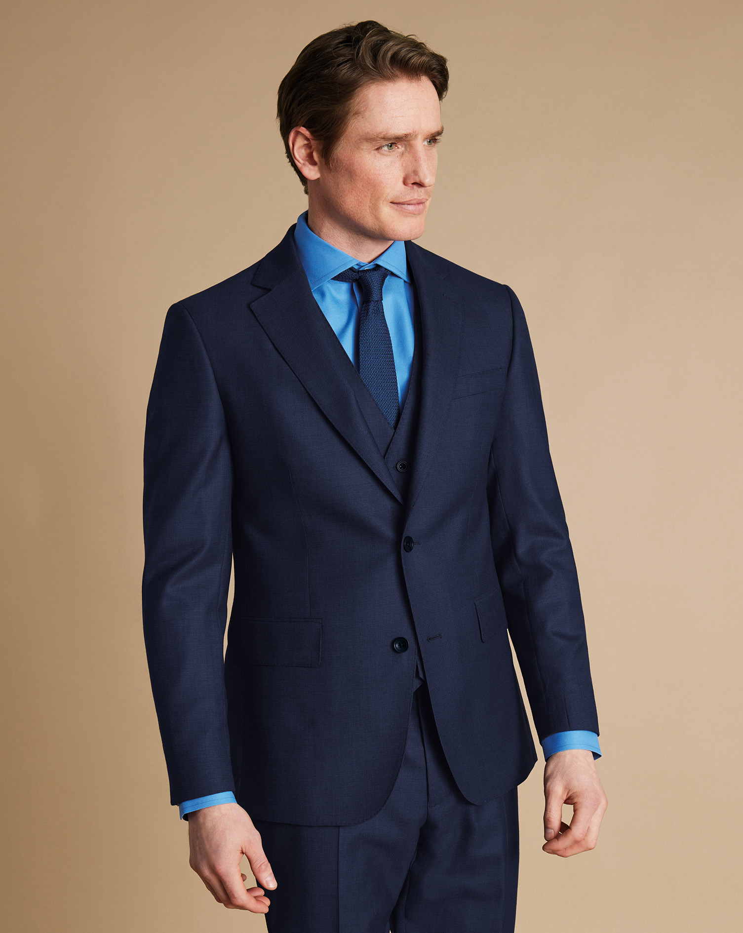 Ultimate Performance End-On-End Suit Jacket  - Indigo Blue