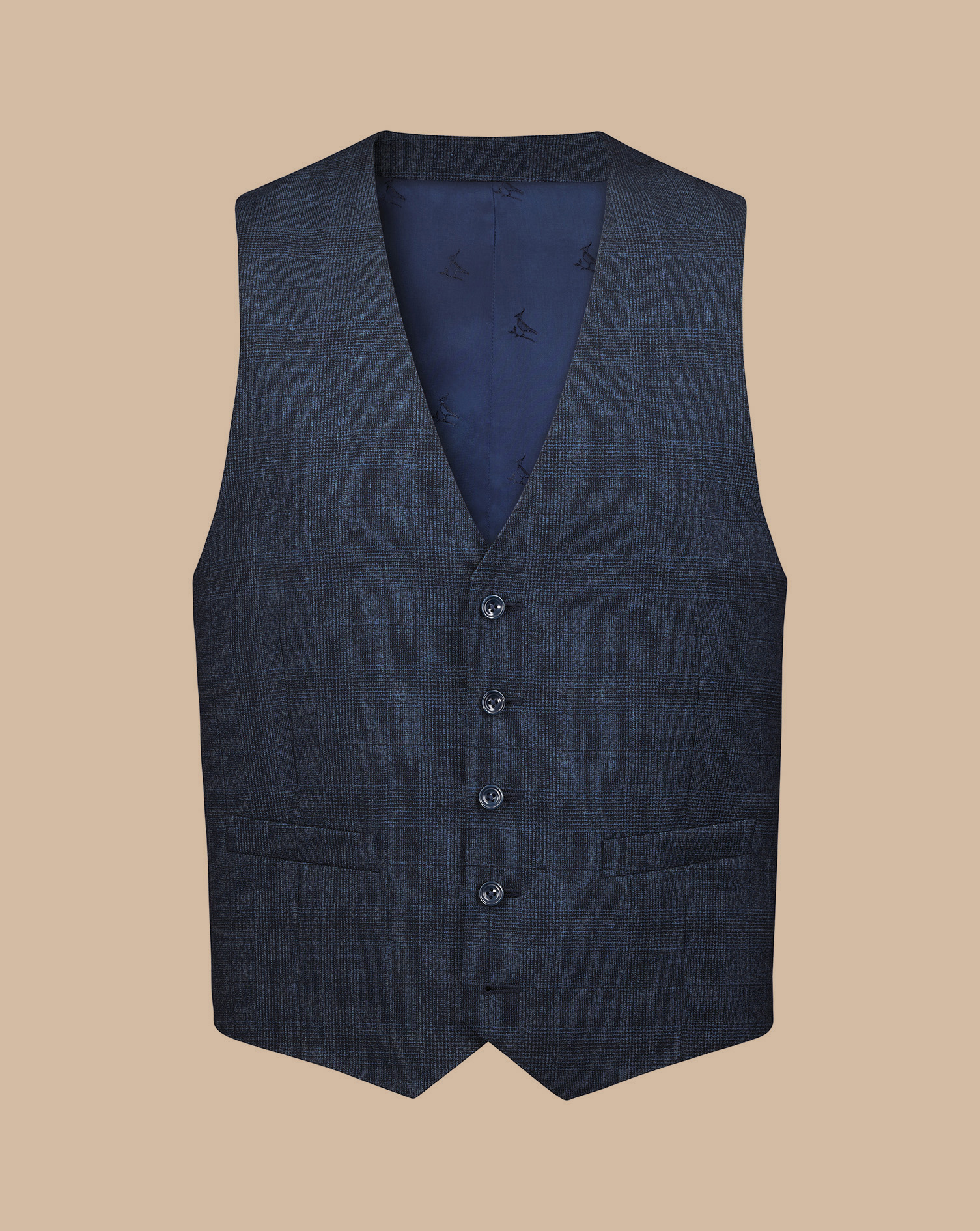 Ultimate Performance Suit Waistcoat - Steel Blue