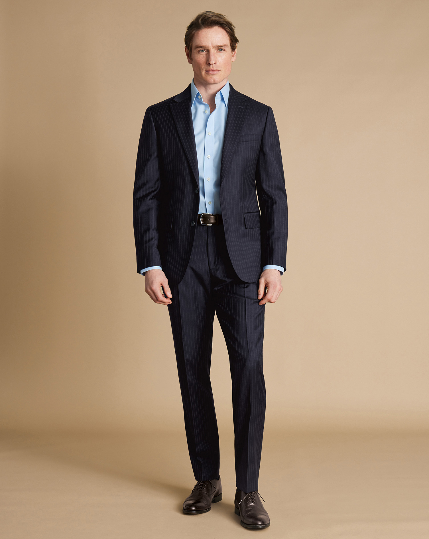 Stripe Suit - French Navy