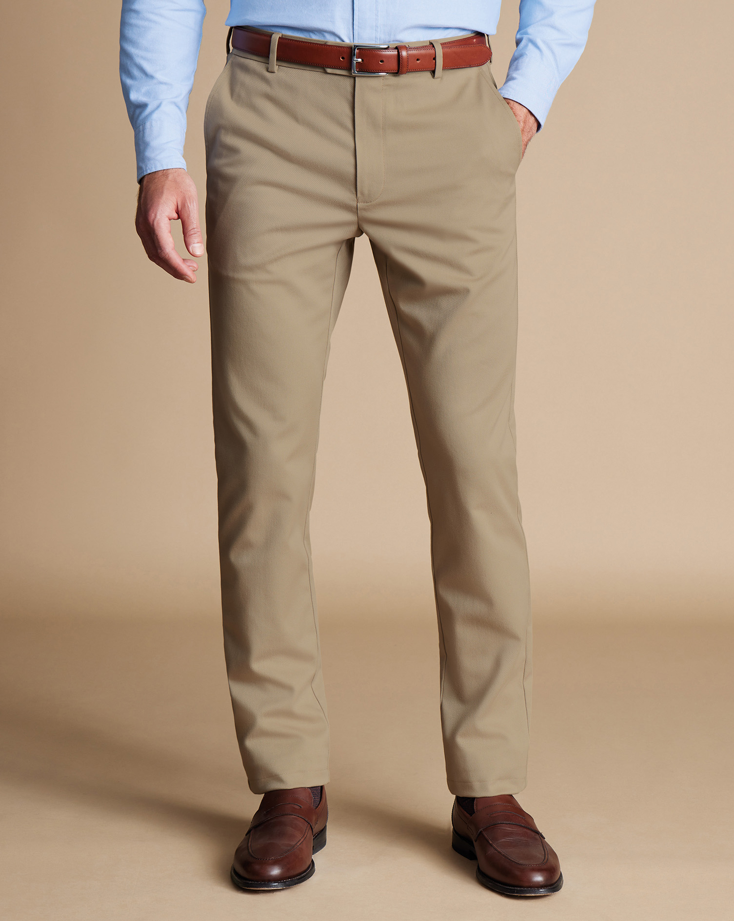 Ultimate Non-Iron Chinos - Taupe