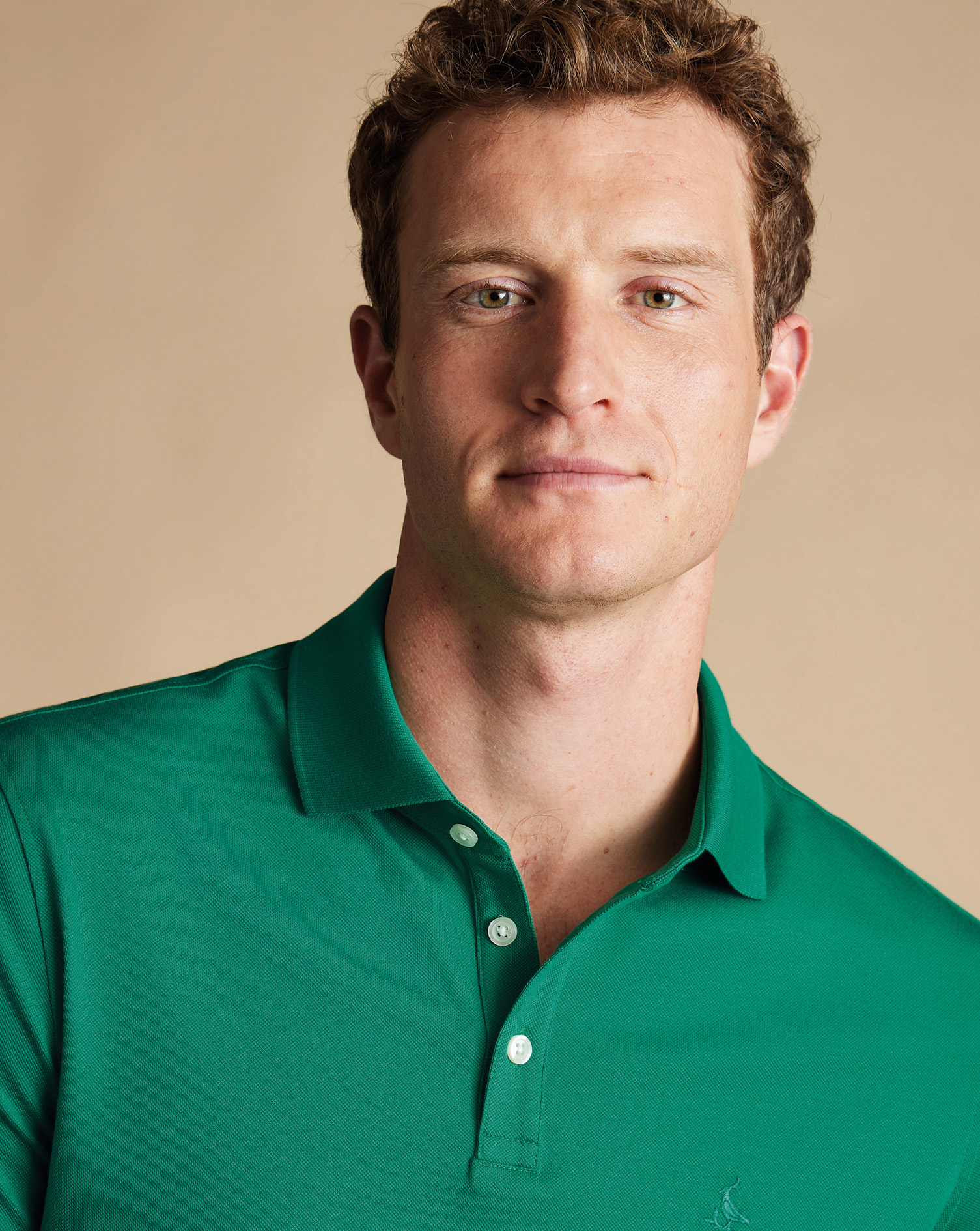 Tyrwhitt Pique Polo - Green