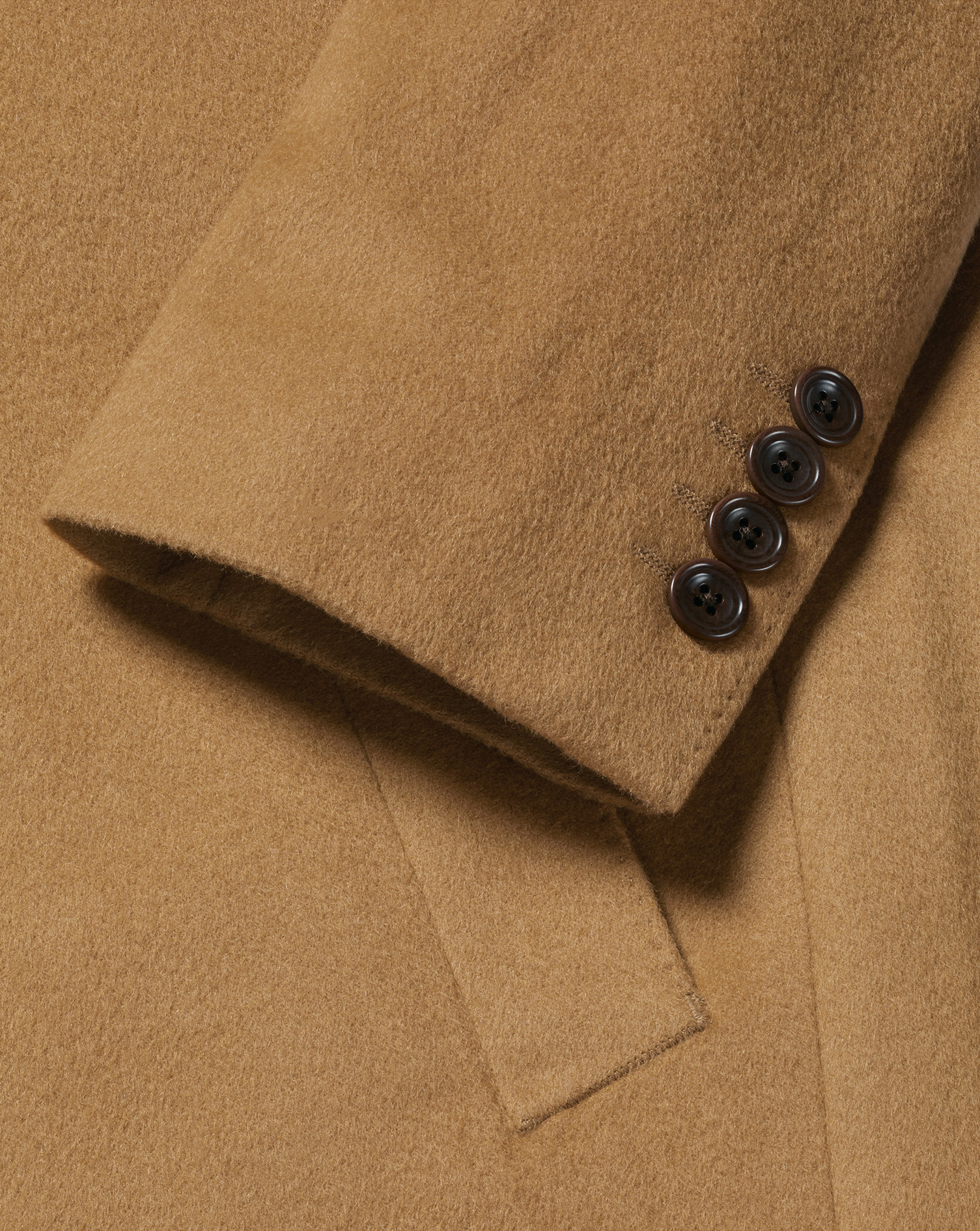 Wool Overcoat - Camel