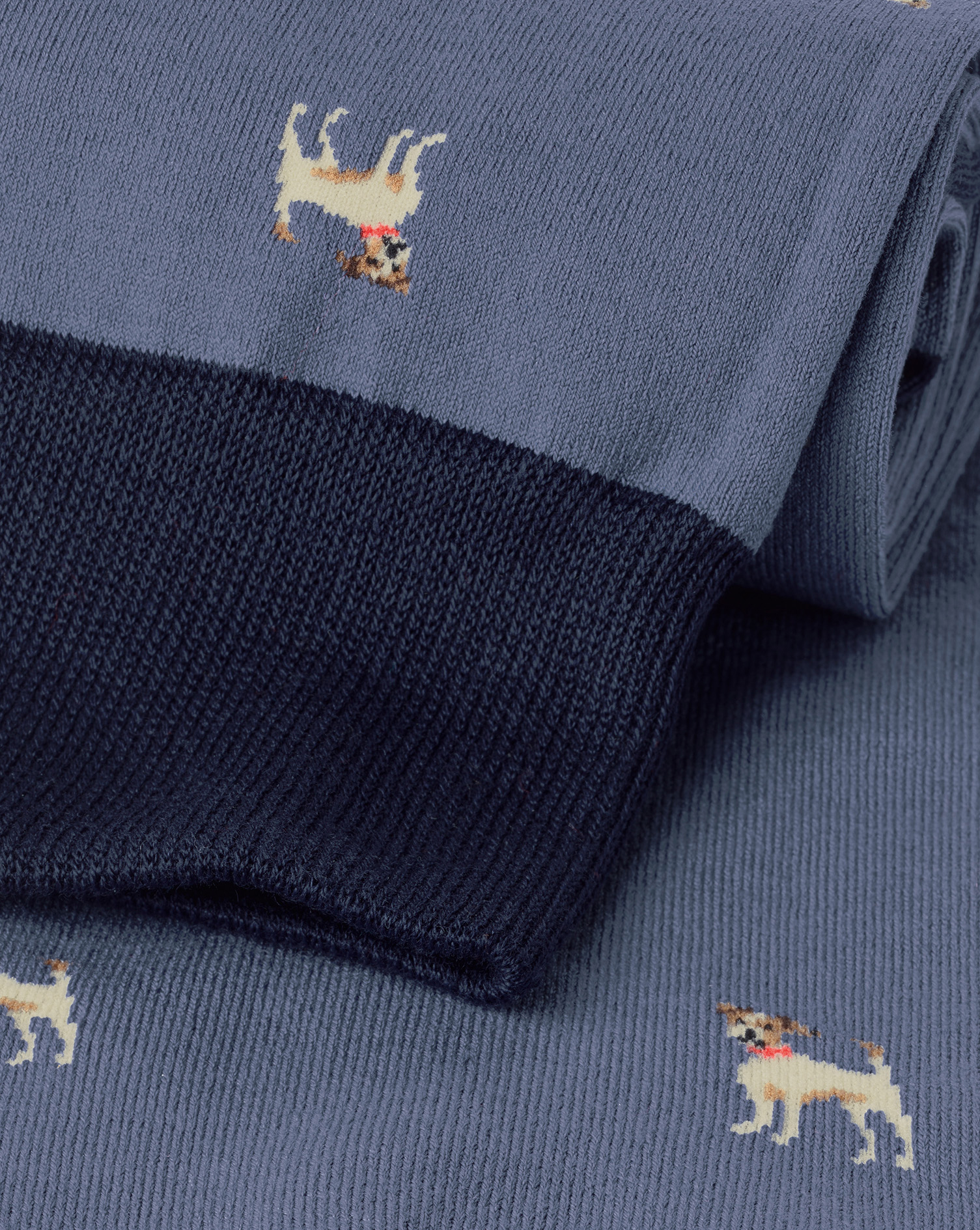 Dog Socks - Steel Blue