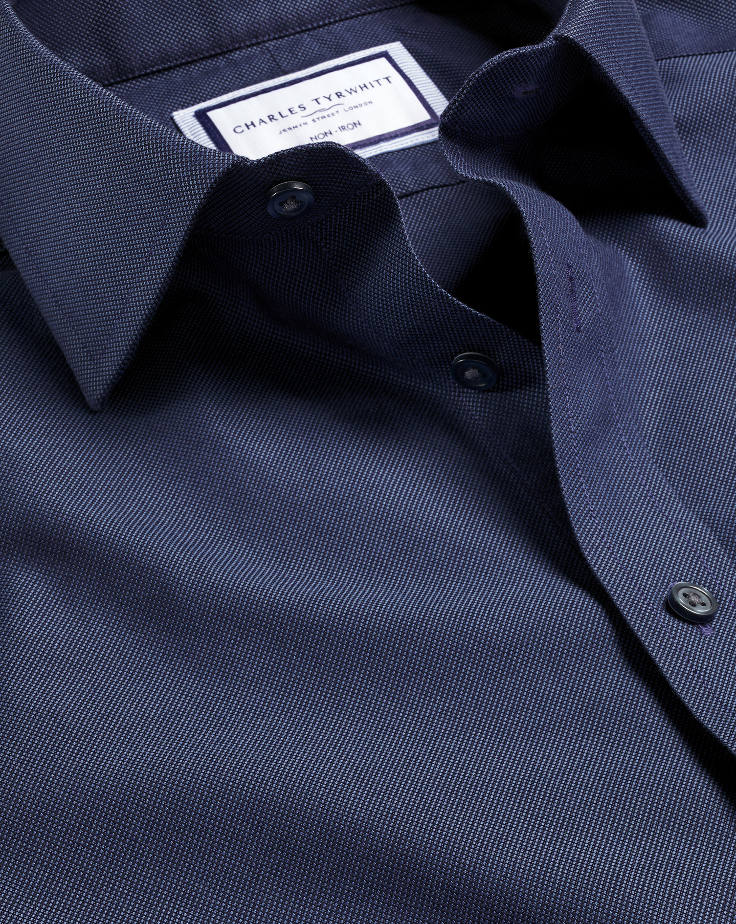 Non-Iron Royal Oxford Shirt - French Blue