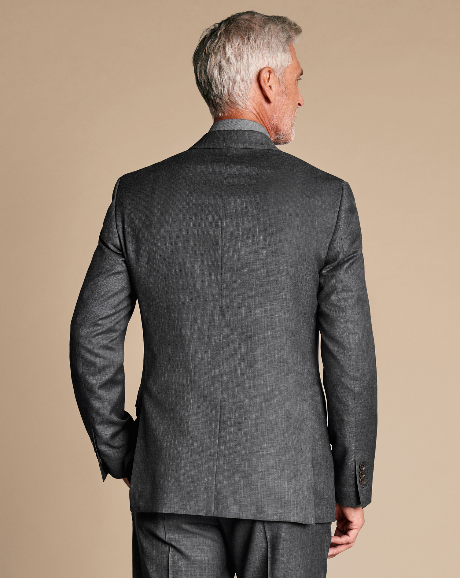 Italian Luxury Suit Jacket - Grey