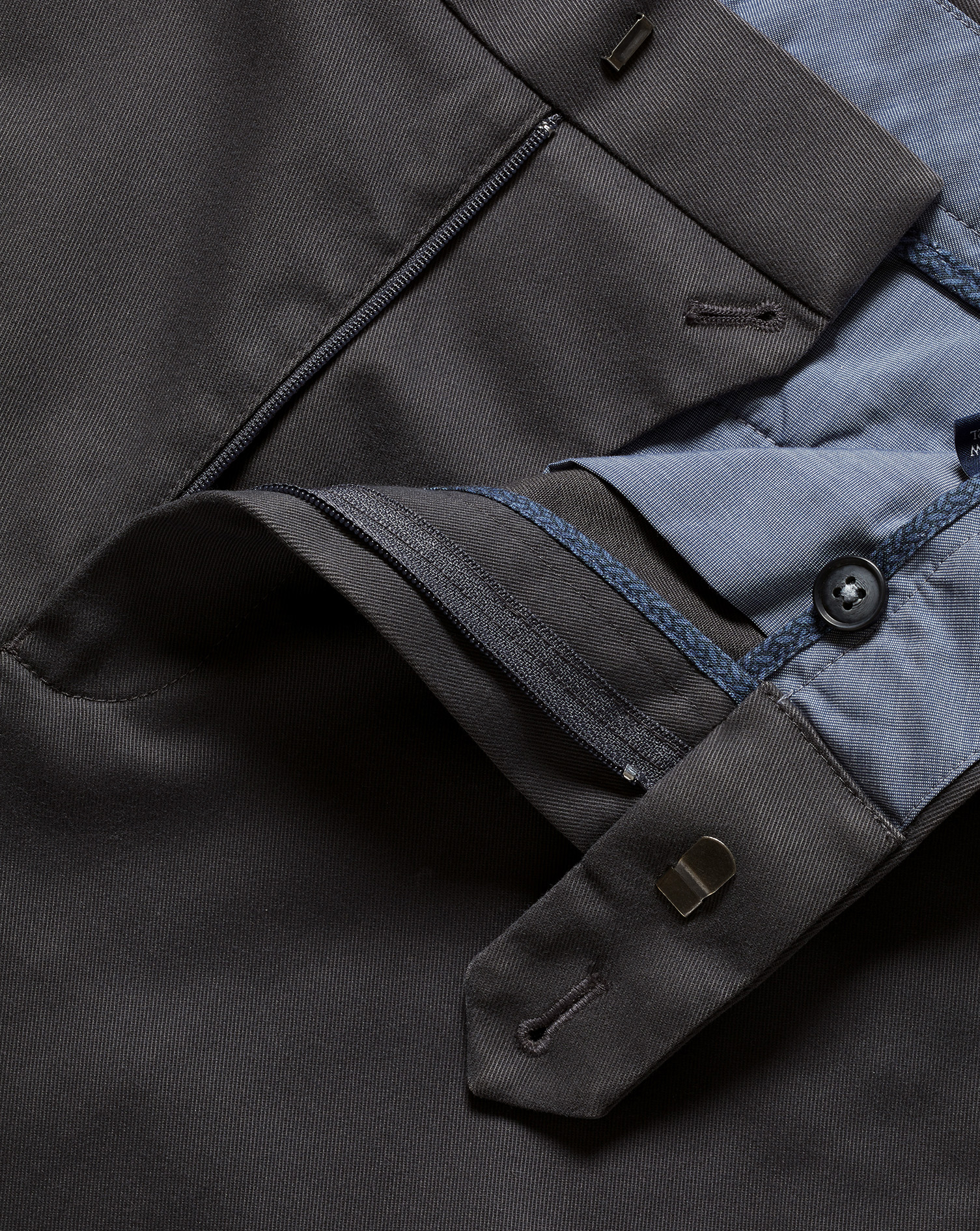 Ultimate Non-Iron Chinos - Dark Grey